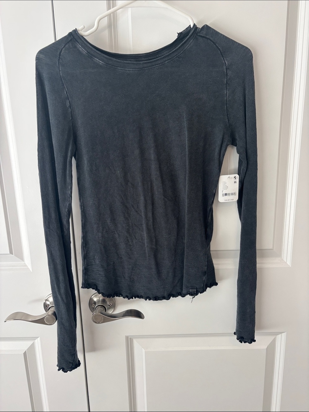 NWT Free People Be My Baby Long Sleeve Tee XS